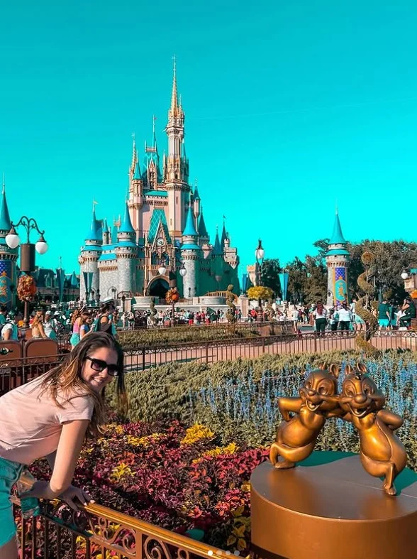Jéssica em Orlando