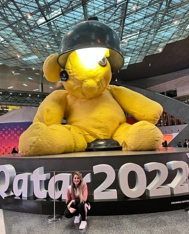 Jéssica em Doha